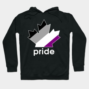 Ace Asexual Pride Maple Leaf Hoodie